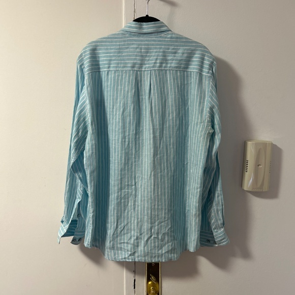 Tommy Bahama Long Sleeve Linen Shirt Small - Picture 5 of 7